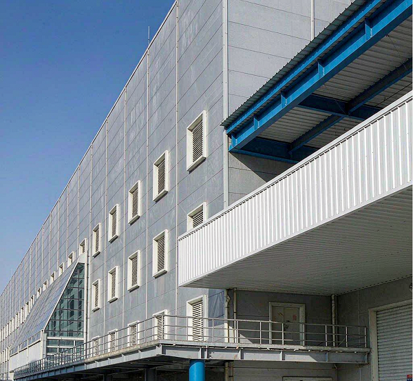 Exterior of the Xiamen Goldcattle manufacturing facility in Xiamen, Fujian, China