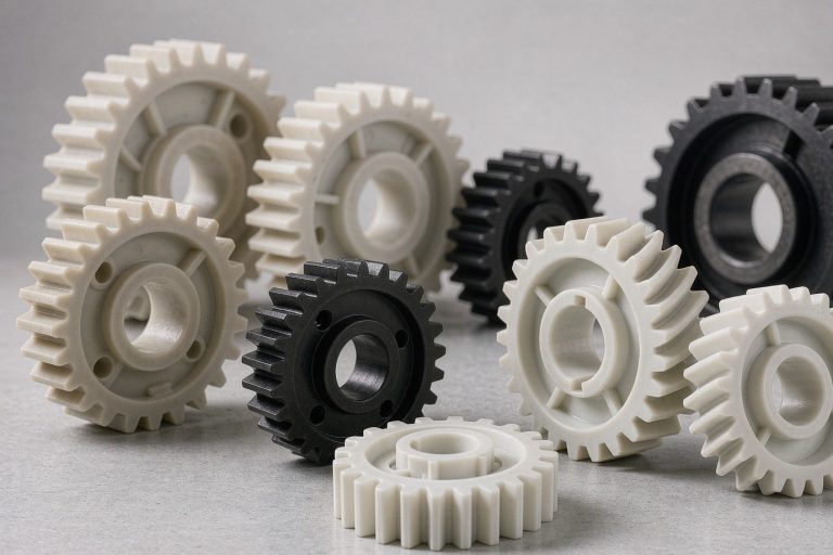 Wear-Resistant Injection Molded Gears | POM & PEEK