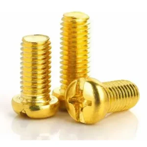 Custom brass bolts weather resistant screw parts