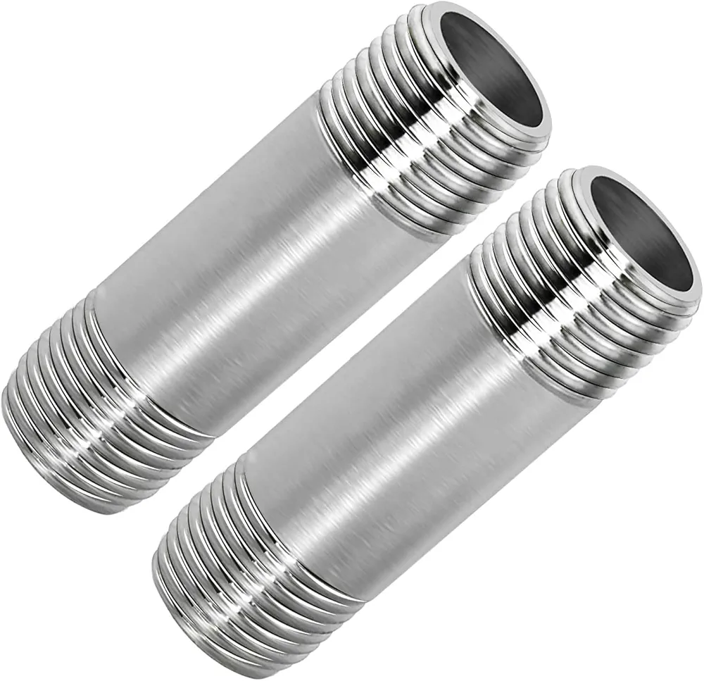 Custom stainless steel threaded pipe fittings