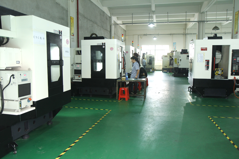 5-axis CNC machining workshop