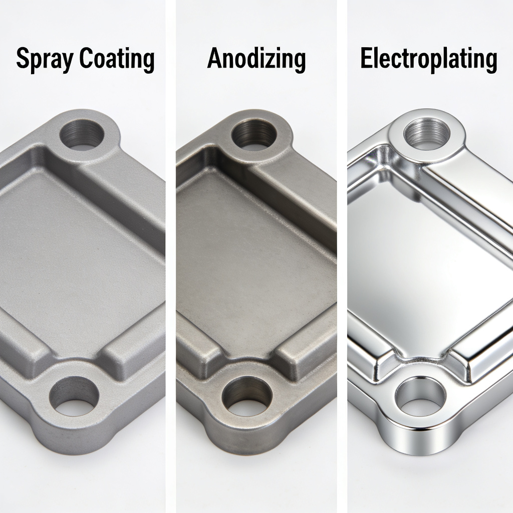 Automotive die casting surface treatment comparison