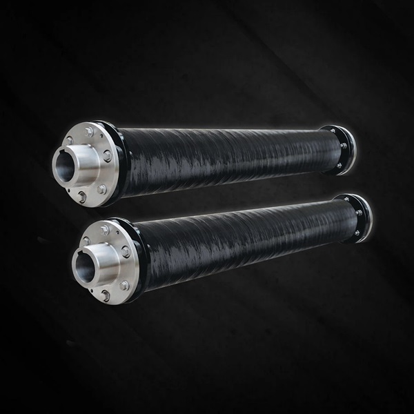 Carbon fiber driveshaft components
