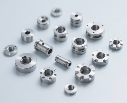 Custom CNC milled machine components