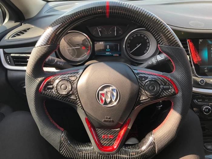 Modified Carbon Fiber Sports Steering Wheel