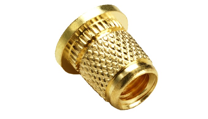 Knurled Brass Molding Insert