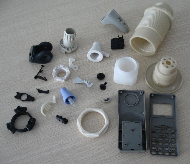 Home appliance plastic components manufacturing factory production line with injection molding machines