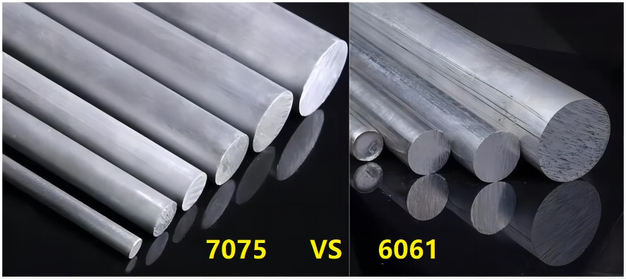 6061 vs 7075 aluminum alloy materials comparison