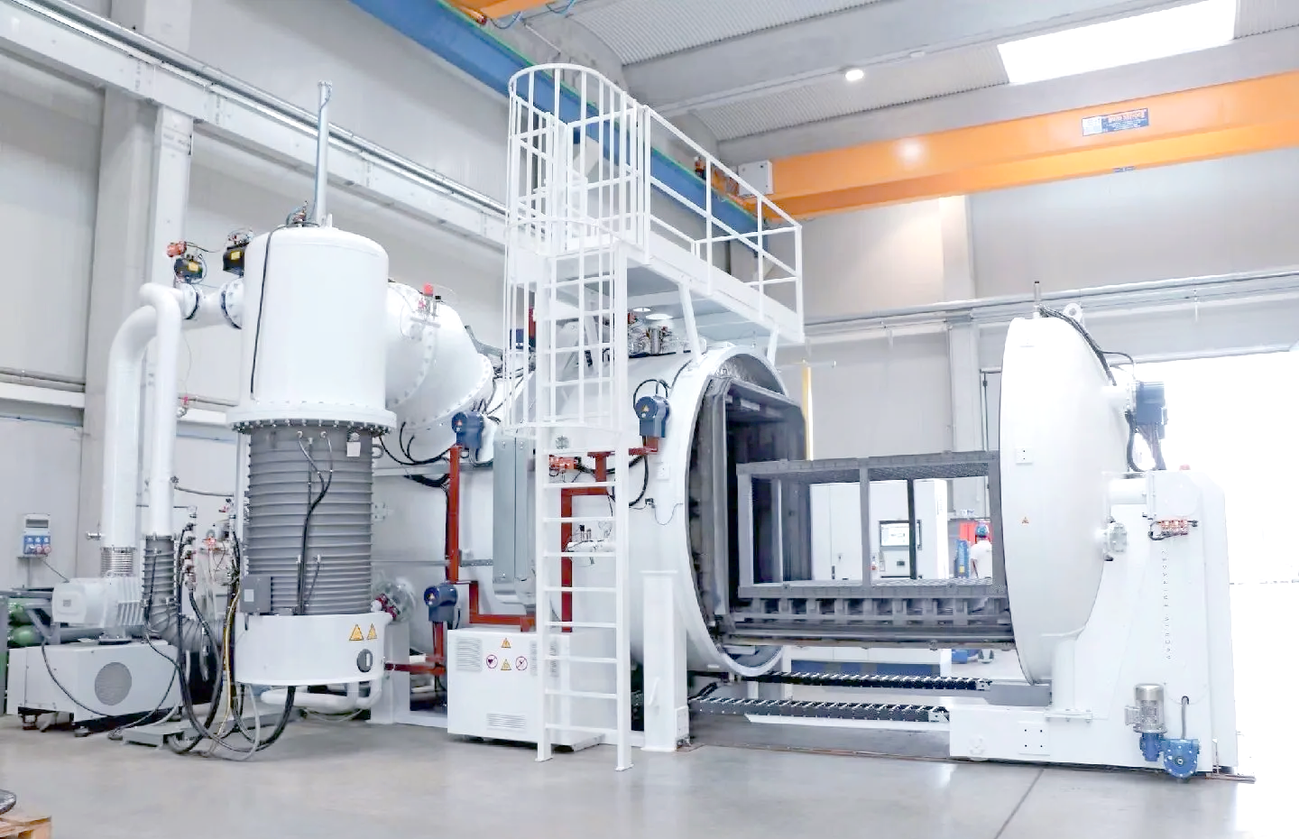 Heat treatment furnace and hardness testing for stamping die tool steel