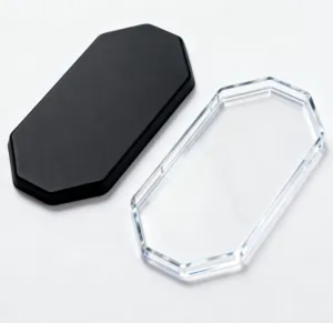 Plastic material samples for electronic enclosures
