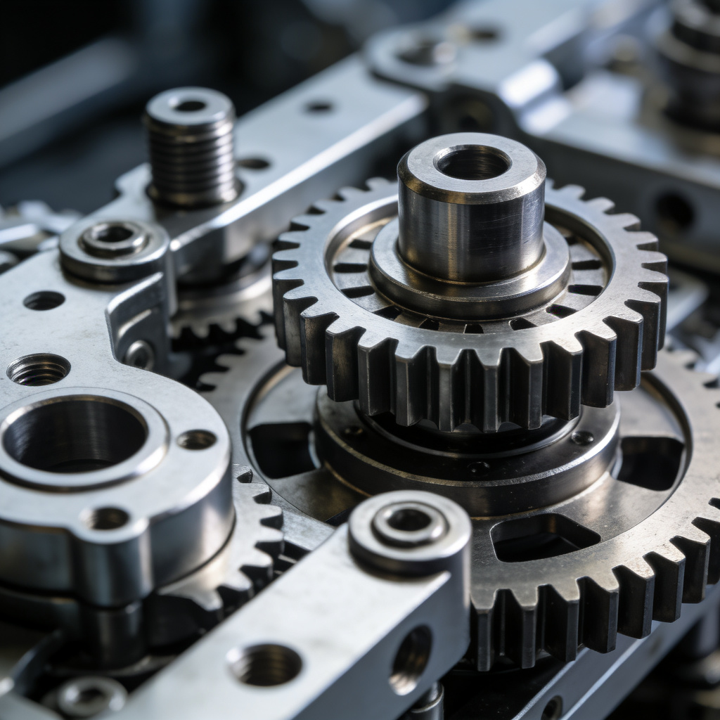 Robotic gearbox components