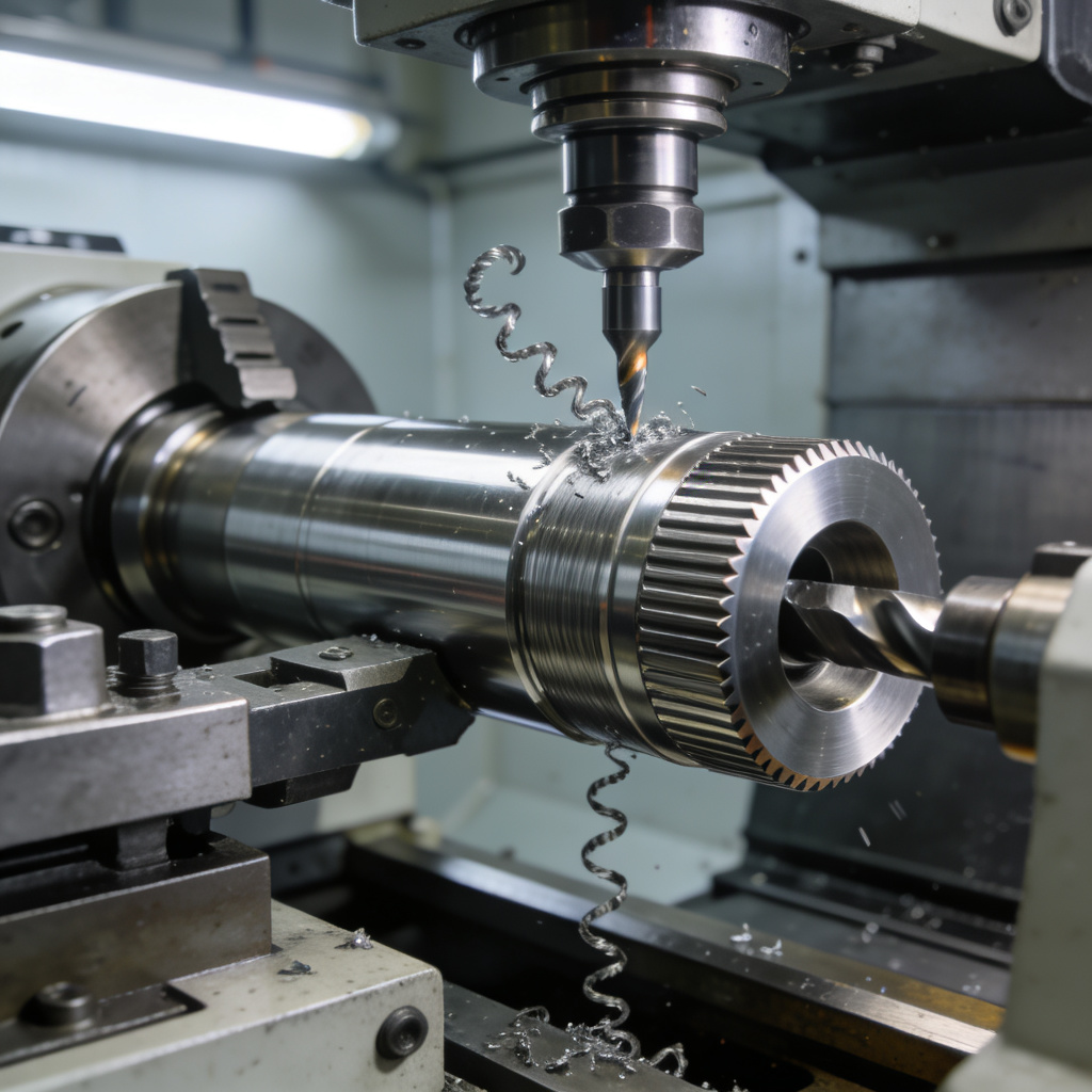 CNC Turning Aerospace Shaft Component