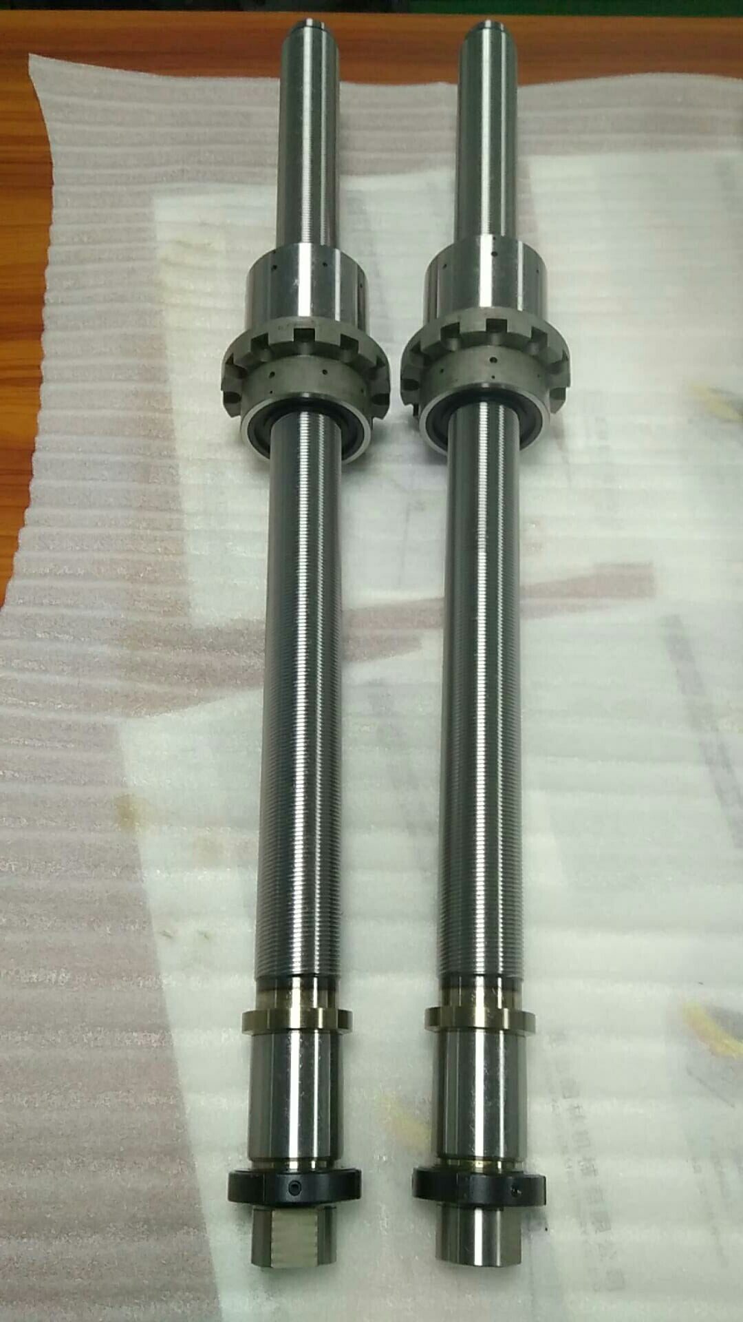 Aerospace actuator with brass roller screw assembly