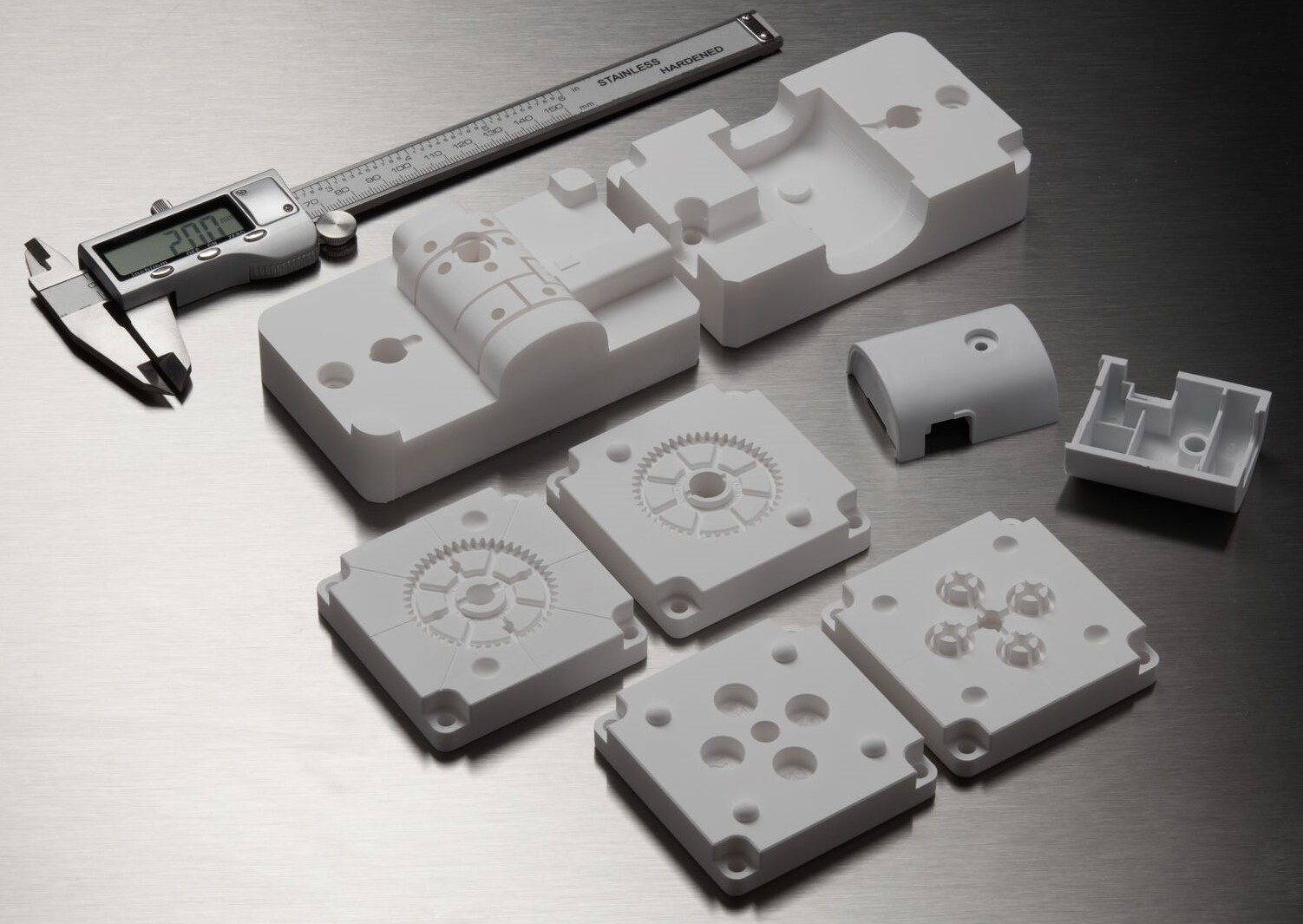 3D printed injection mold parts