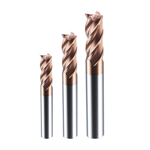 Carbide end mills and inserts