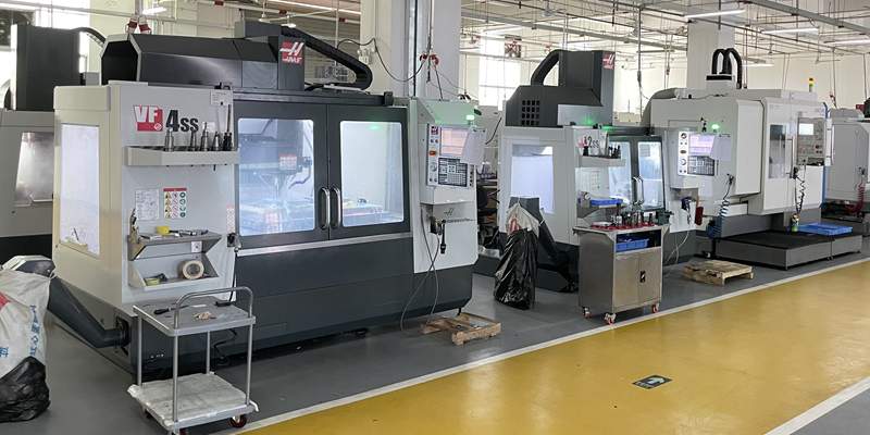 Modern CNC Machining Workshop