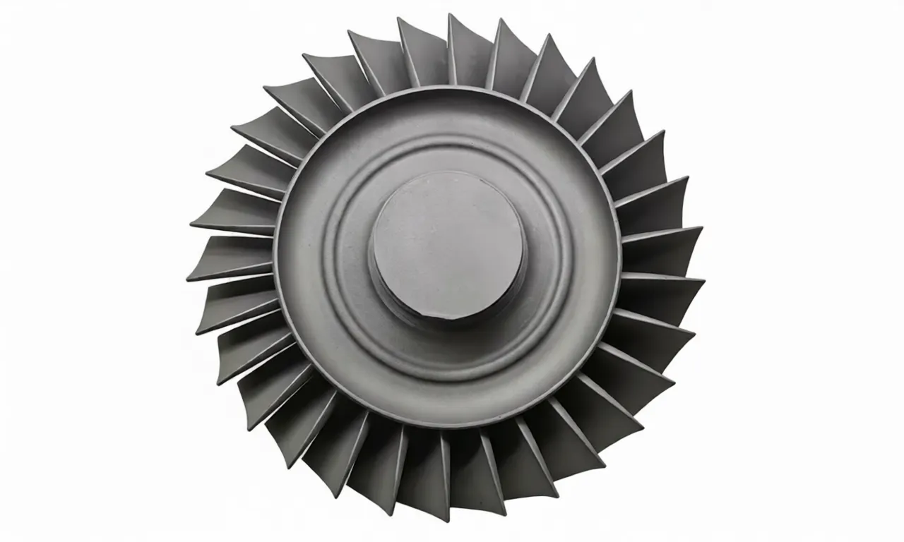 Finished aerospace turbine blade assembly components