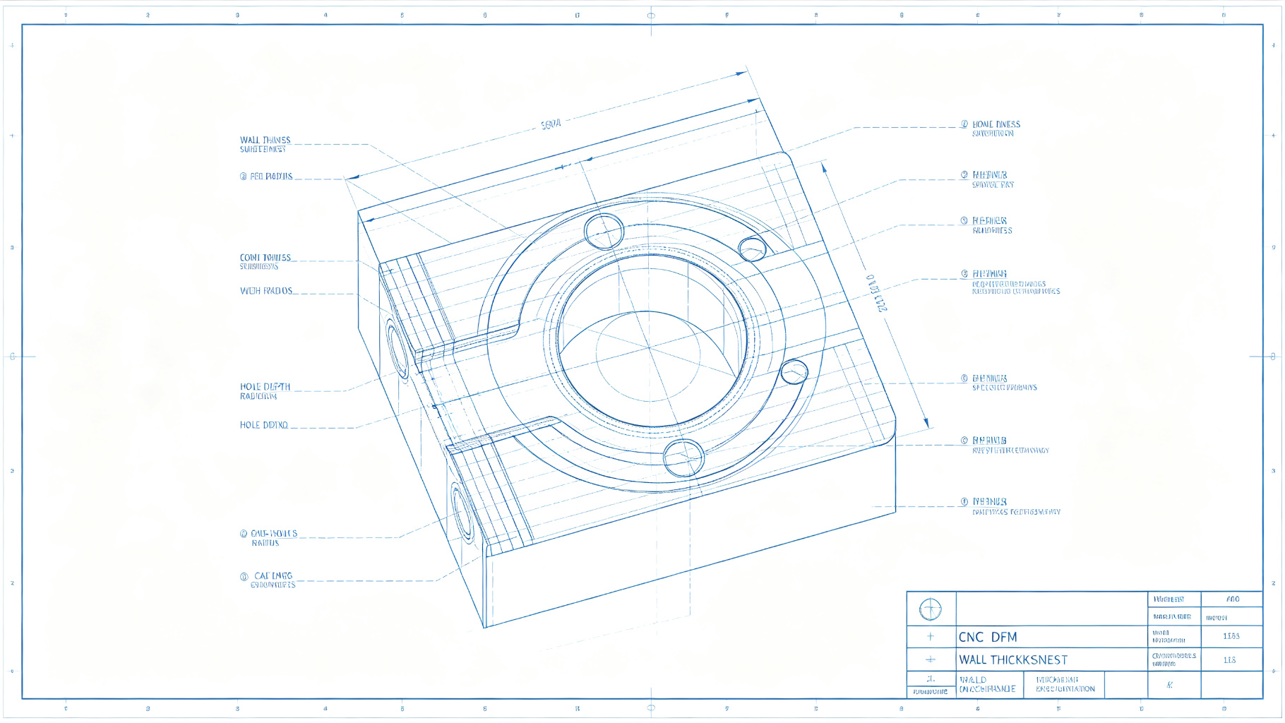DFM Technical Drawing Guidelines