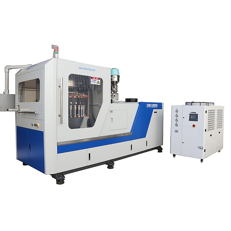 High speed compression molding production line
