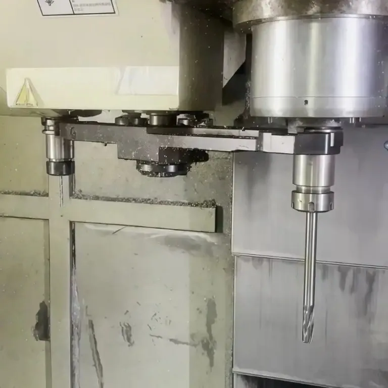 Automotive CNC machined engine component with precision bore