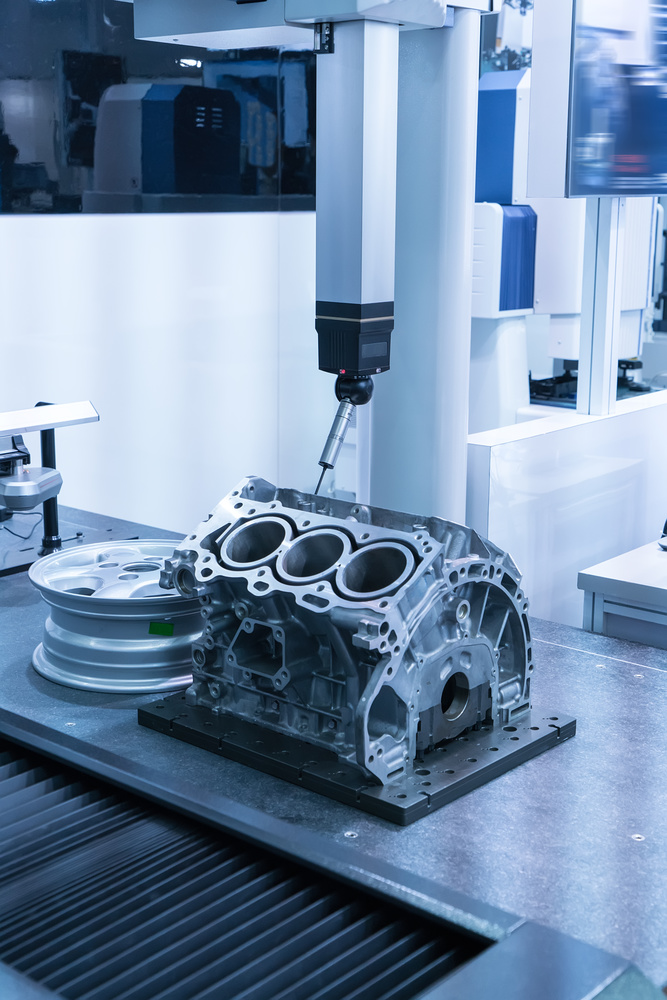 CMM Inspection for Automotive Parts