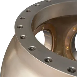 Marine Propeller Nut Detail