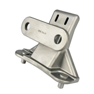 Precision CNC machined aluminum structural bracket