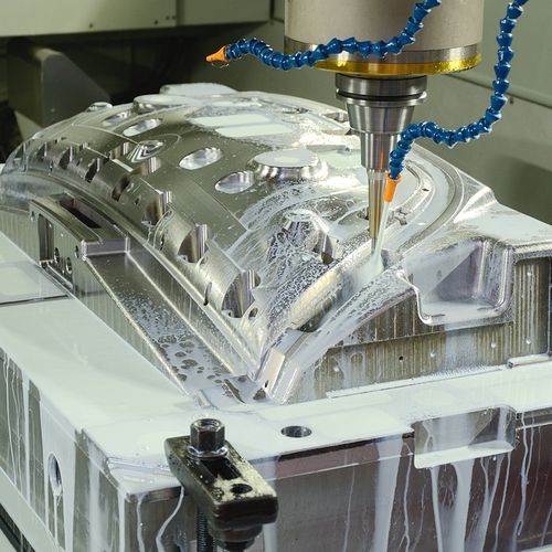 CNC machining mold steel process
