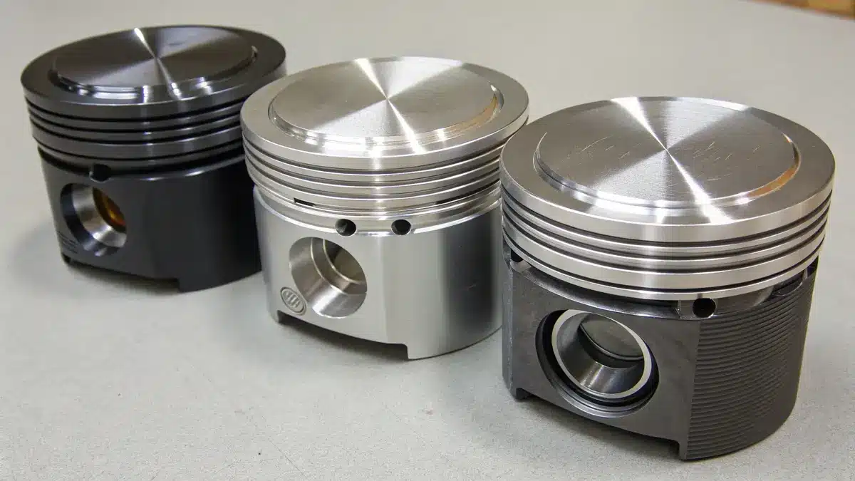 CNC machined pistons