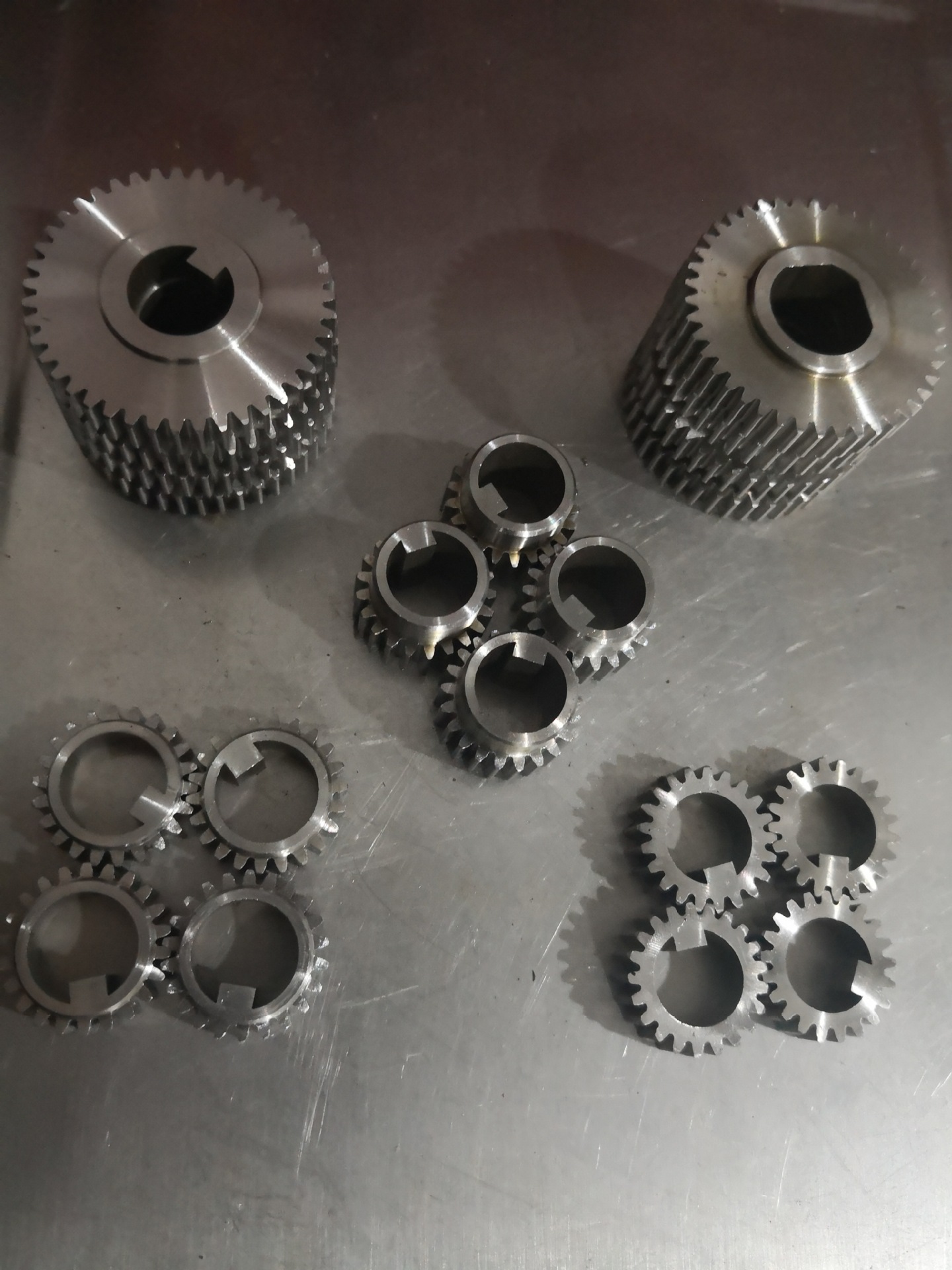 Medical device micro plastic gears