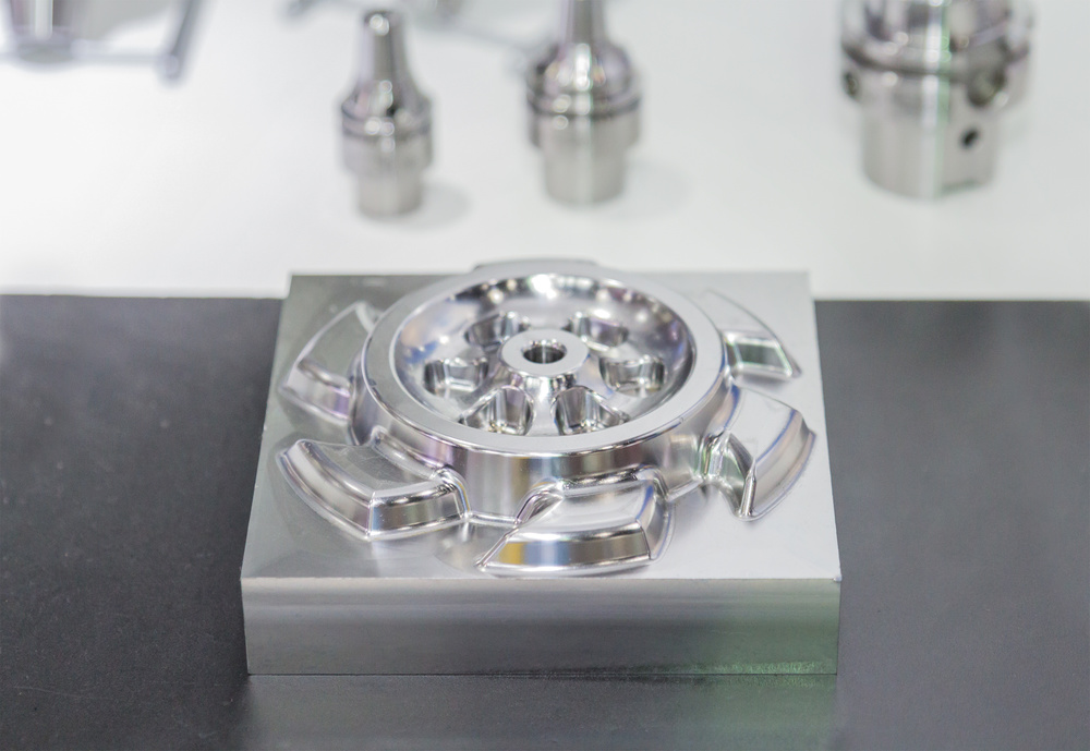 5-axis CNC machined precision mold component
