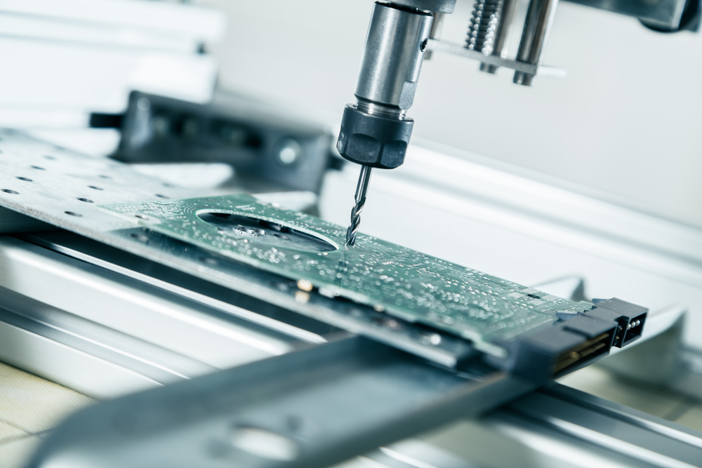 CNC Milling Machine in Operation