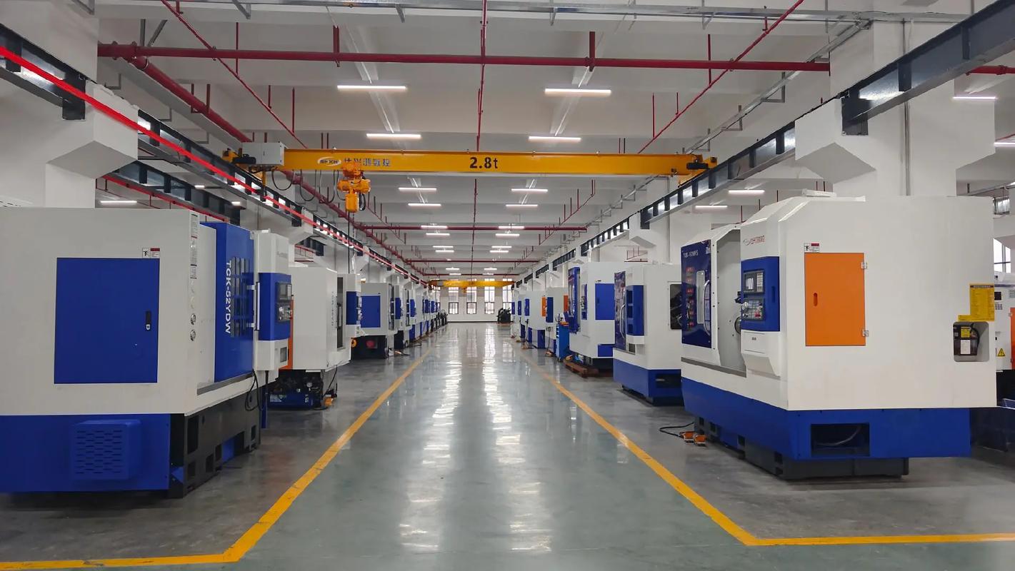 CNC machining workshop