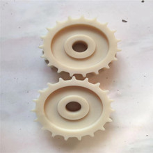 Nylon gears produced by injection molding