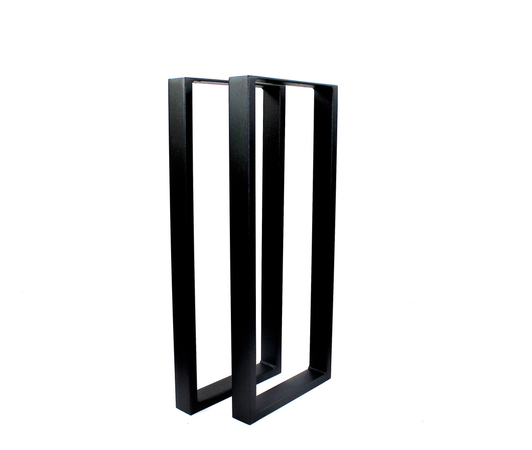 Rectangular tube inserts for furniture table legs