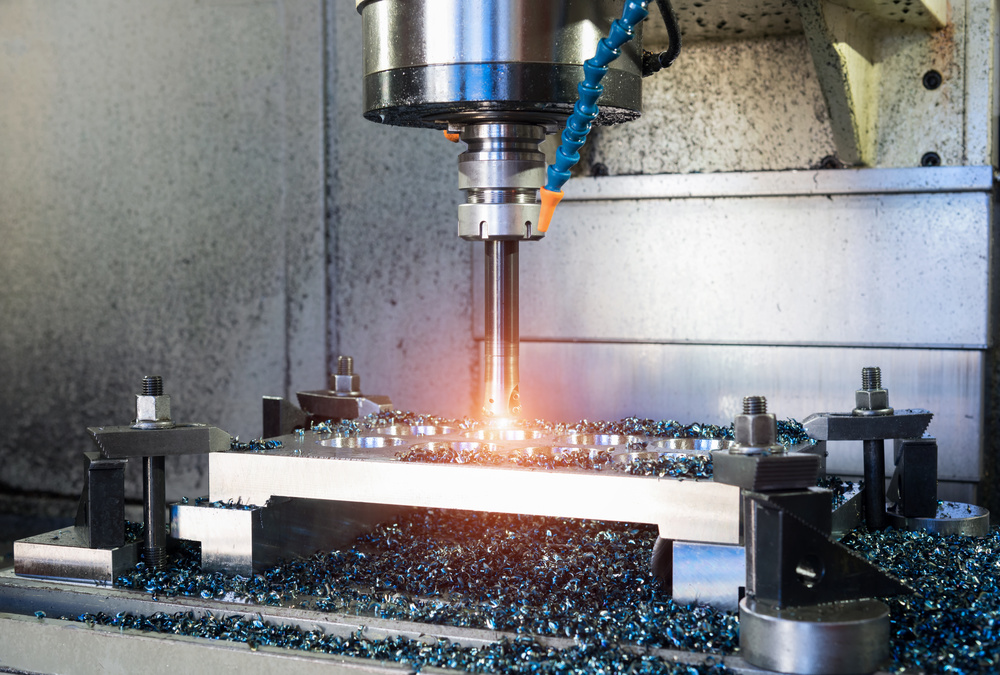 CNC Drilling Operation