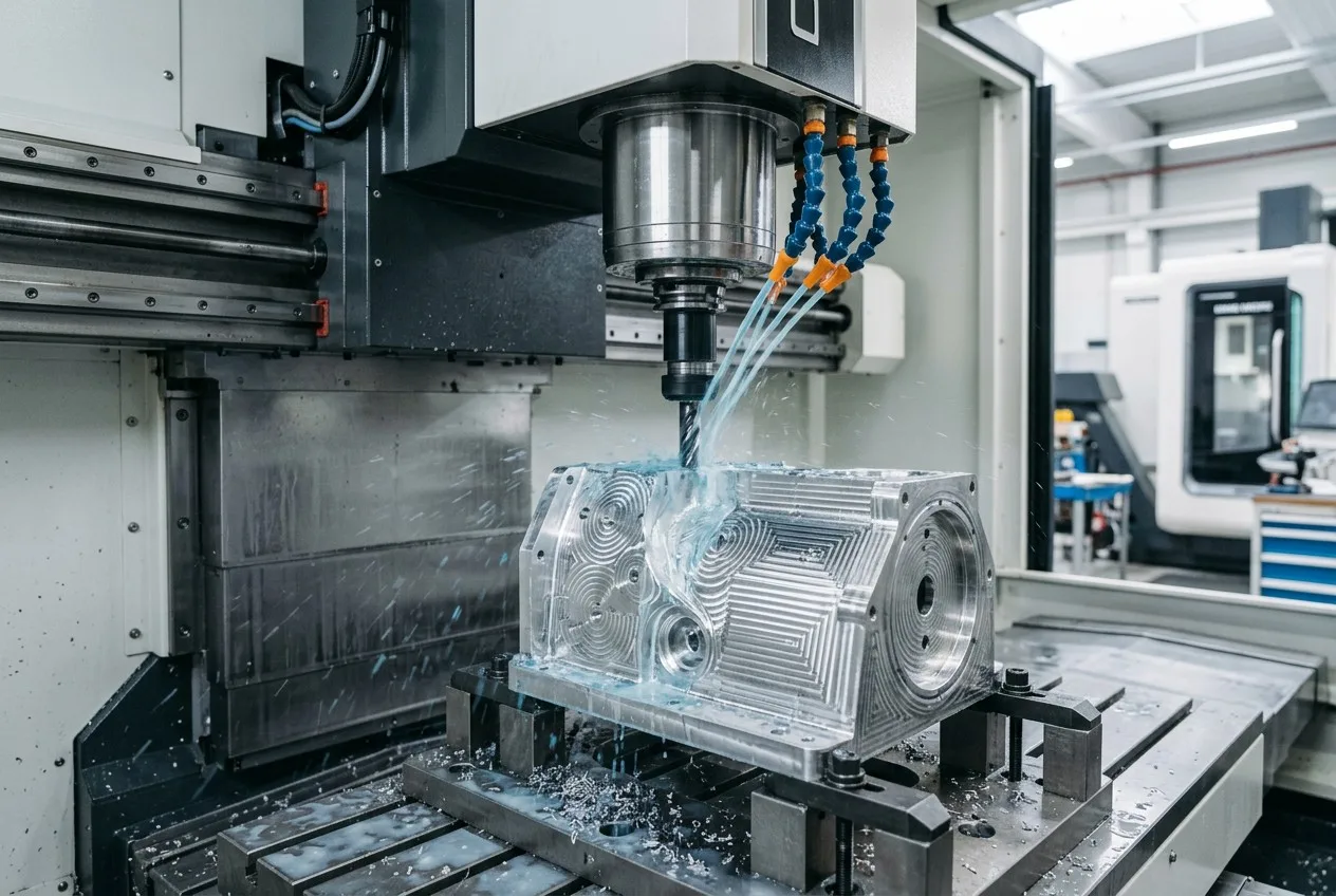 CNC Milling process