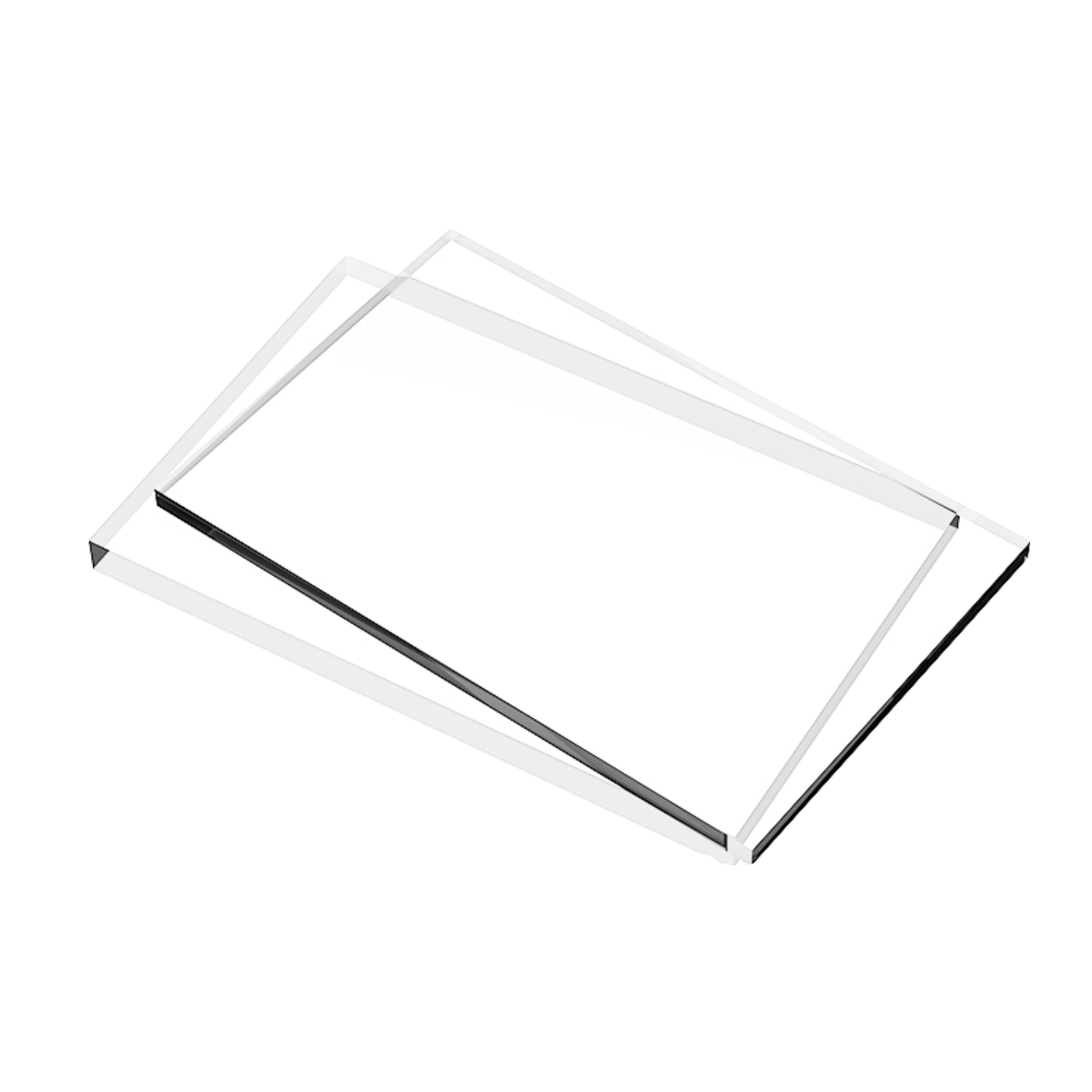 Clear acrylic sheets for CNC machining