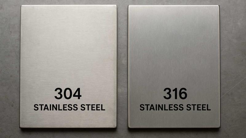 304 vs 316 stainless steel material comparison