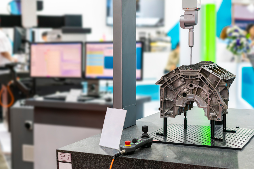 CMM inspection machine for precision parts