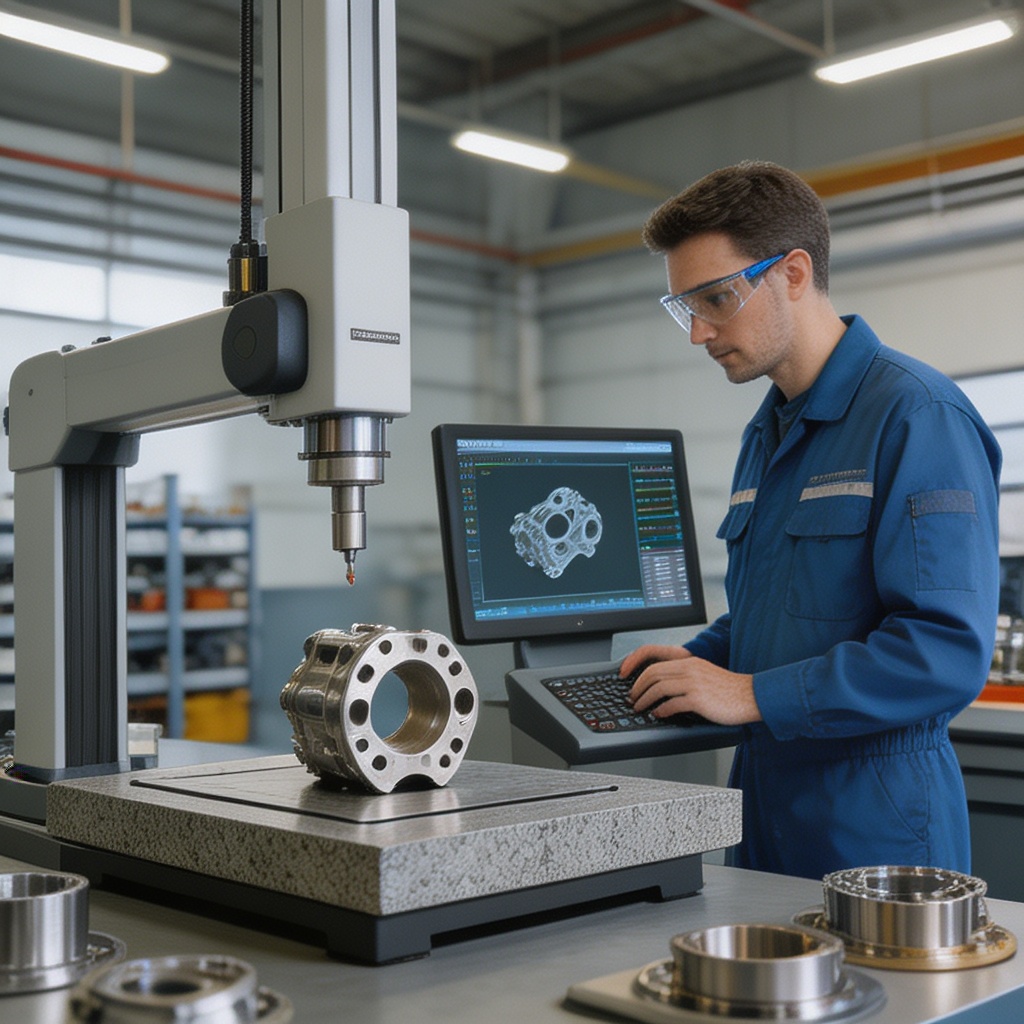 CMM Quality Inspection for Hardware Components