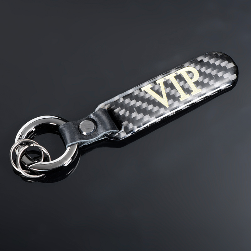 Audi key fob case with carbon fiber design