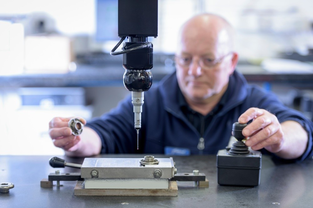 Quality control in automotive parts manufacturing