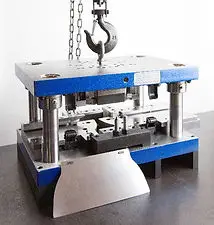 Industrial equipment stamping die control system machine components