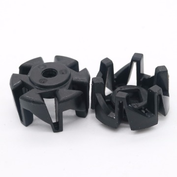 CNC machined plastic prototype impeller parts