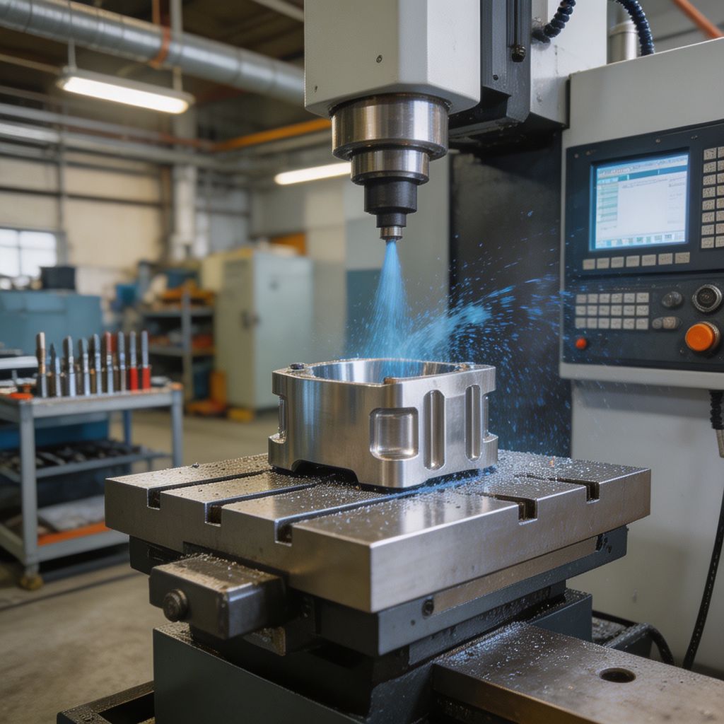 CNC Machining Process for Metal Parts