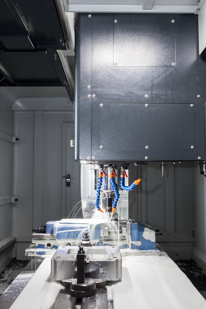 Modern CNC Machining Center