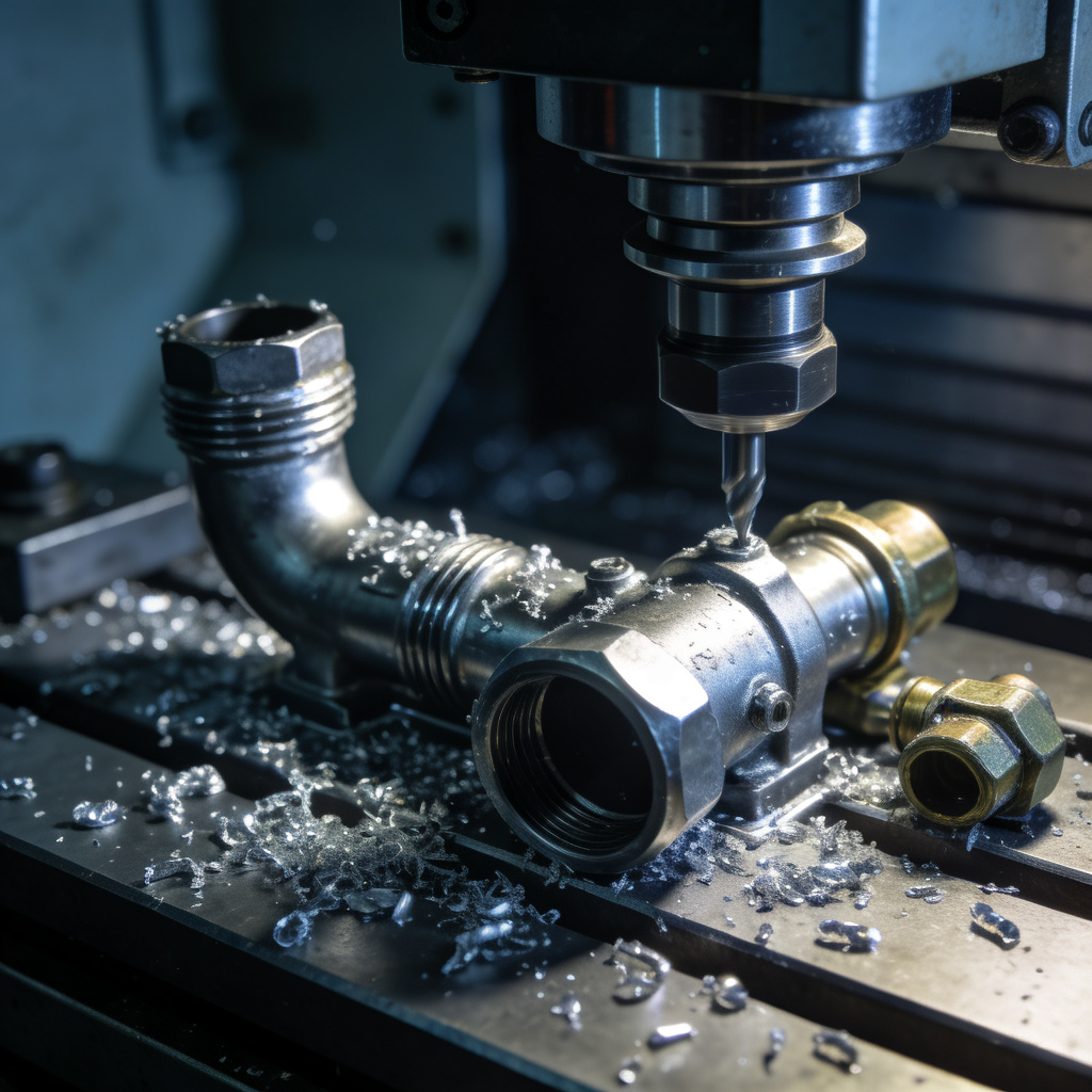 CNC machined automotive AC parts