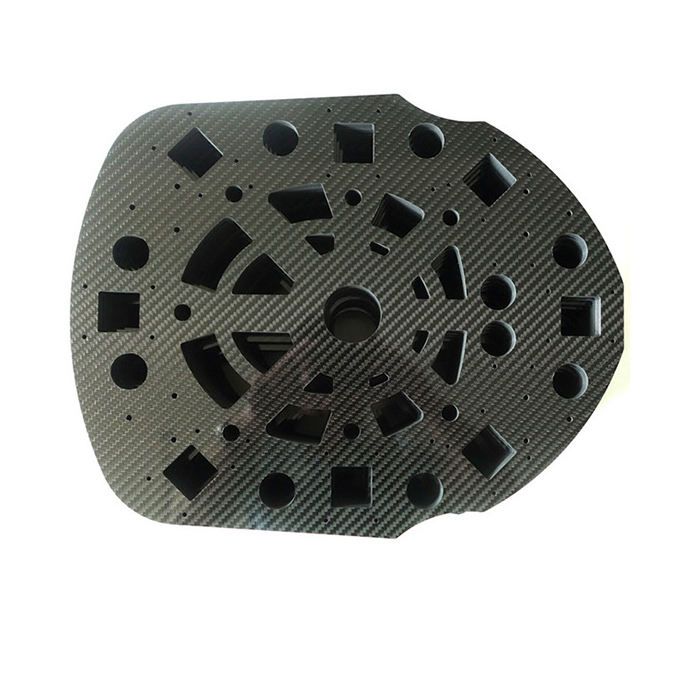 CNC Cut Carbon Fiber and Metal Parts