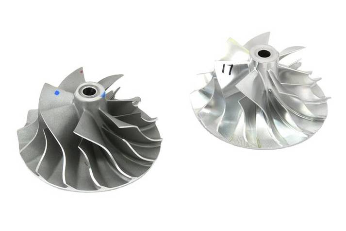 Custom CNC Machined Automotive Impellers